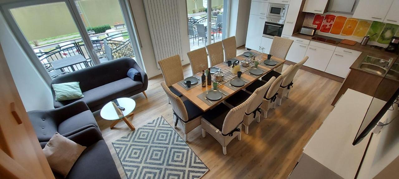 Ferienwohnung Am Fluss Klotten Exteriör bild