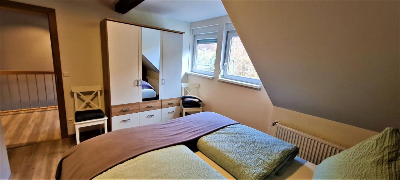 Ferienwohnung Am Fluss Klotten Exteriör bild