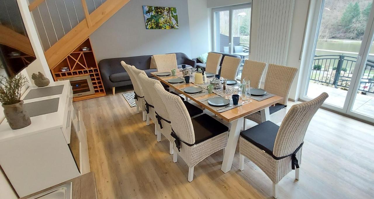 Ferienwohnung Am Fluss Klotten Exteriör bild